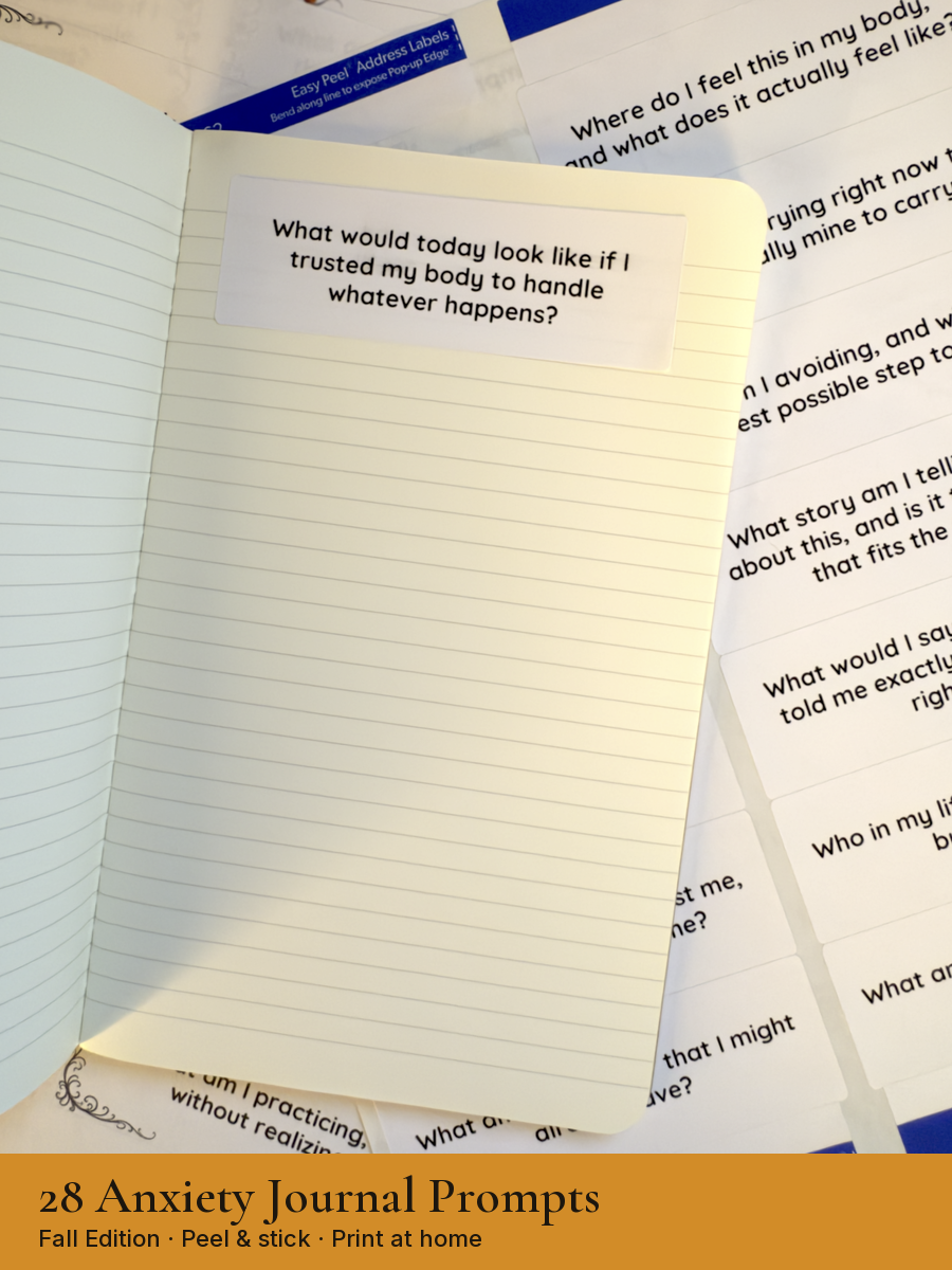 Prompts you can stick right in the journal you already have.