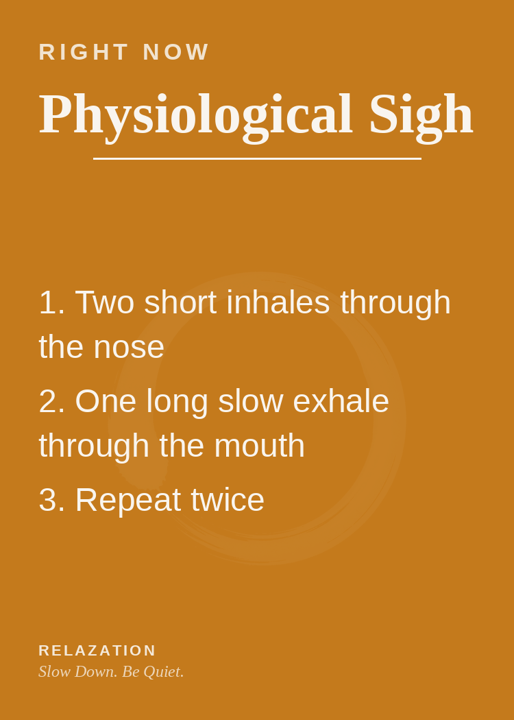 Three techniques. Print them. Keep them close.