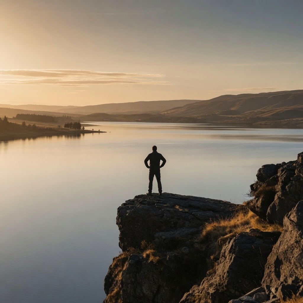 Standing at the edge